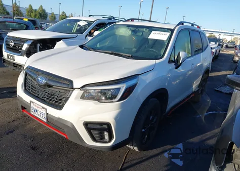 2021 Subaru Forester Sport из США, поврежденный, VIN JF2SKALC7MH527945